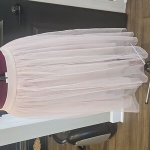 Eesome Blush Tule Skirt